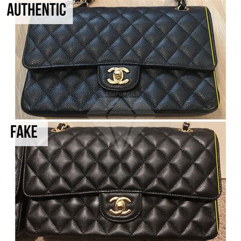 chanel classic jumbo fake vs real|Chanel bag counterfeit.